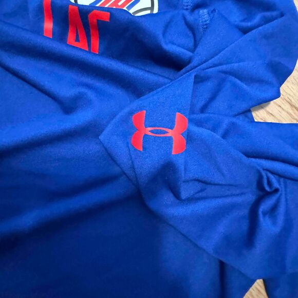 Under Armour NBA Combine Los Angeles Clippers Basketball Polo Heat Gear - Picture 5 of 7